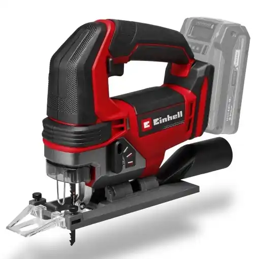 Fierastrau vertical Einhell TE-JS 18100 Li-Solo 18V 100mm LED Pendelhub Ofertă specială