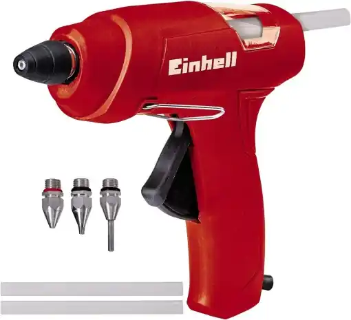 Pistol de lipit Einhell TC-GG 30 avans mecanic maner ergonomic accesorii incluse Ultima șansă