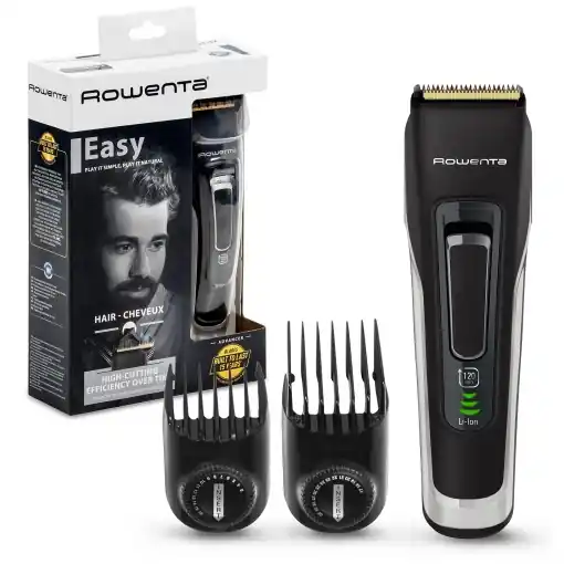 Livrare gratuită Masina de tuns Rowenta Advancer Easy TN5201F4 Negru-Gri 29 lungimi de taiere