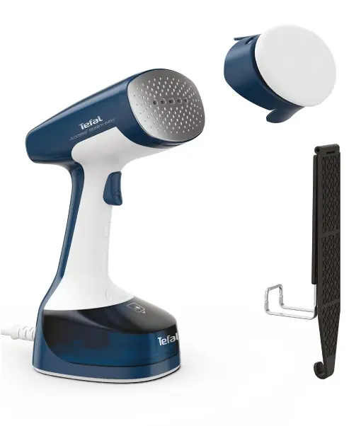 Cel mai bun preț Aparat de calcat vertical Tefal DT7130 Access Steam Easy 1400W AlbAlbastru Abur continuu 25 gmin