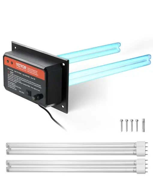 Purificator de aer VEVOR HVAC 2112-UV36X2 72W UV-C 2 lampi de rezerva Comandă acum