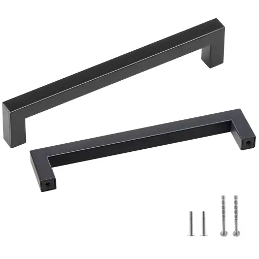 Reducere specială Set 30 manere mobilier VEVOR din otel inoxidabil finisaj mat distanta gaurilor 128 mm