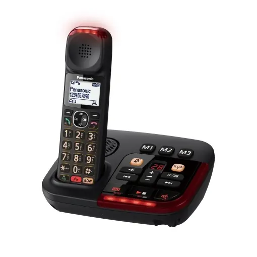 Plată sigură Telefon Panasonic KX-TGM420 Digital cu Anrufbeantworter Volum Reglabil 40 dB Compatibil cu Aparatele Auditive