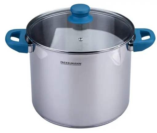 Oala Fackelmann Essential 24cm 9L Inox Manere Ergonomice Reducere extra