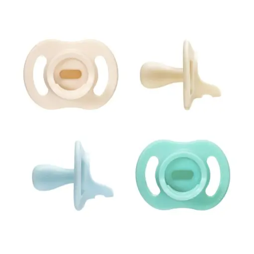 Cel mai vândut Suzeta Tommee Tippee Ultraleichter StayPut 0-6 luni Set 4 buc Design din silicon