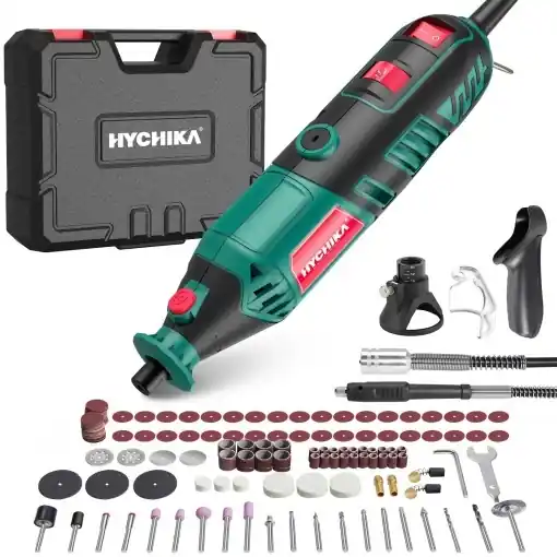 Preferatul clienților Hychika 170W Unealta Rotativa cu Viteza Variabila si 173 Accesorii