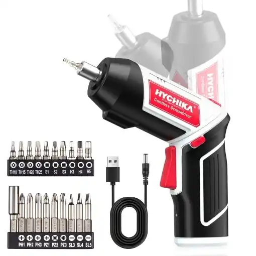 Ultima șansă Surubelnita electrica HYCHIKA 36V 6Nm 2000mAh LED 20 accesorii