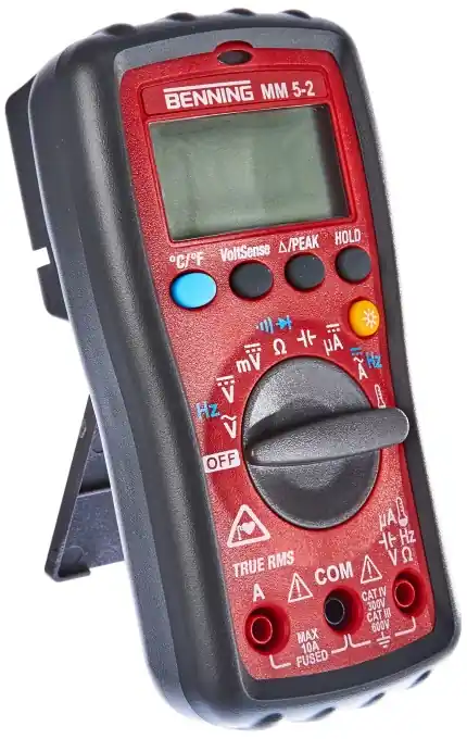 Nu rata Multimetru Digital Benning MM 5-2 TRMS Voltsensor Temperatura RosuNegru