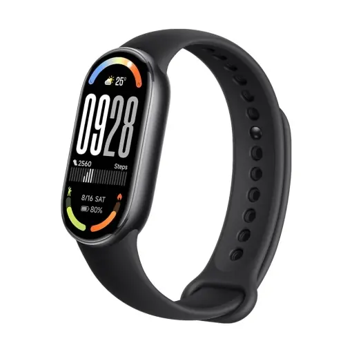 Vezi acum Xiaomi Smart Band 10 Fitness Tracker AMOLED Negru 21 Zile Autonomie