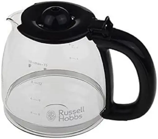 Ofertă specială Cana de sticla Russell Hobbs pentru cafetiere Adventure Colours Digital si Victory capacitate 125L pana la 10 cesti