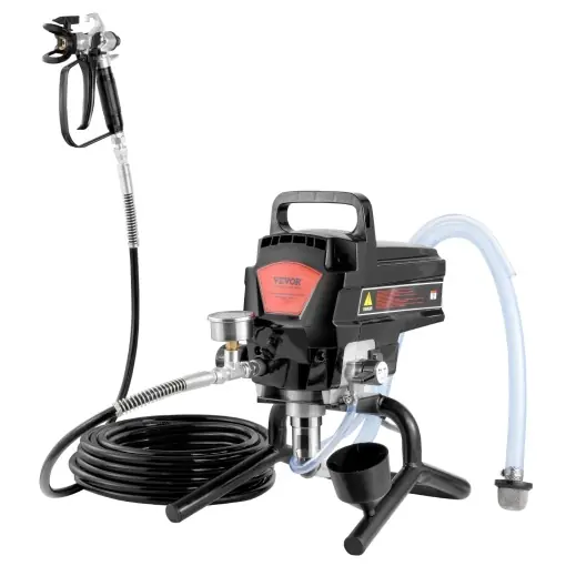 Ofertă exclusivă VEVOR Airless Farbspritzgerat RP8628 950W 3000psi Motor puternic si pulverizare eficienta