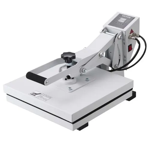 Presa termica VEVOR YD-1515VB 15x15 inch 1200W Alb Cumpără online