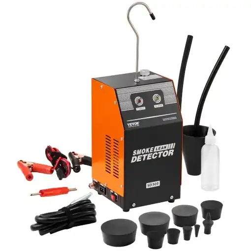 Aparat detectare scurgeri VEVOR SD303 8 Lmin mod aer si mod fum cu pompa integrata Ofertă de sezon