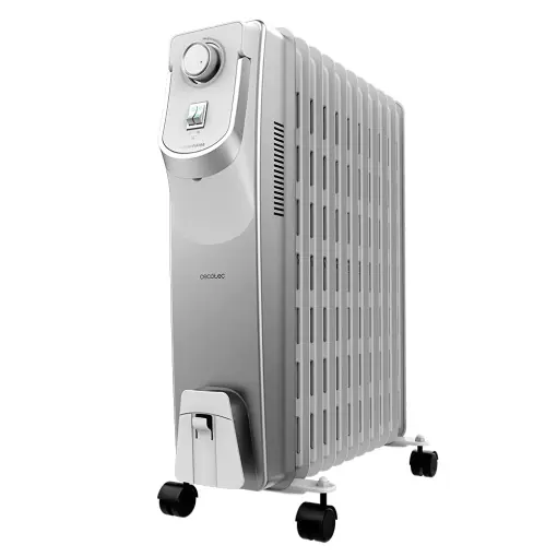 Radiator electric Cecotec ReadyWarm 11000 Space 360o 2500 W alb 11 module Plată sigură