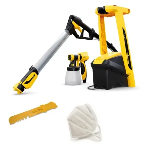 Retur ușor Sistem de vopsire Wagner W 950 FLEXiO pentru pereti si tavane 630 W tehnologie FLEXIO