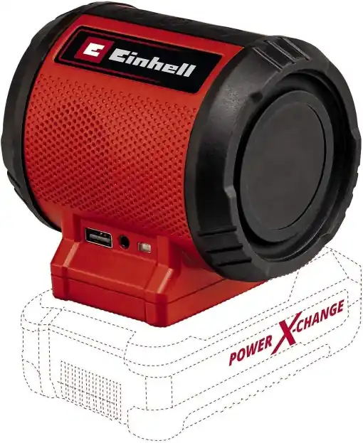 Comandă acum Boxa portabila Einhell TC-SR 18 Li BT Solo Bluetooth USB si AUX fara acumulator