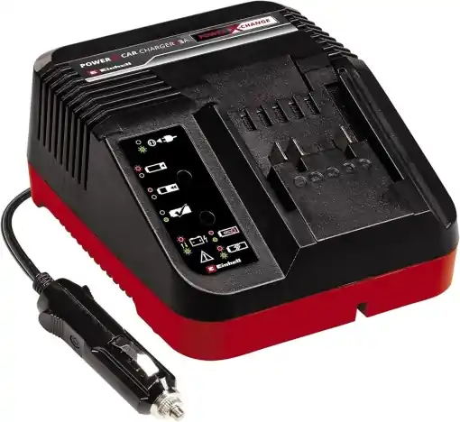 Incarcator auto Einhell Power X-Car Charger 3A 12V tehnologie de incarcare rapida Ofertă specială
