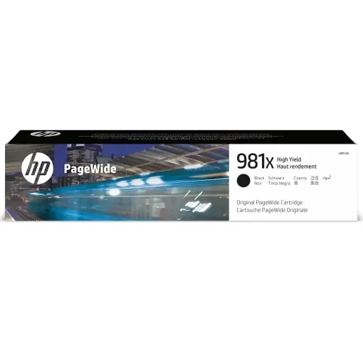 Cartus imprimanta HP 981X L0R12A Negru Original PageWide Enterprise Capacitate XL Plată sigură