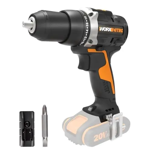 Worx Nitro WX1029 Masina de gaurit si insurubat 20V Motor Brushless 60Nm LED Reducere specială