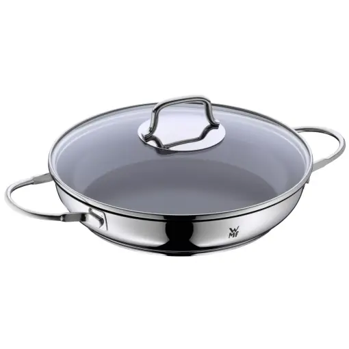 Tigaie WMF Devil Servier-Schmorpfanne 26 cm cu capac din sticla antiaderenta pentru toate tipurile de plite Preț mic