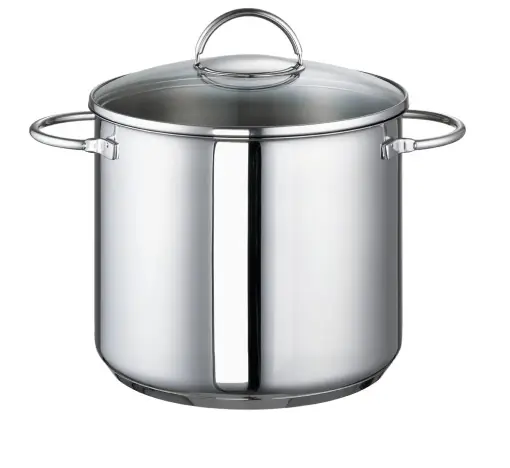 Vezi acum Oala din inox Rohe Ravenna 24cm 9L cu fund capsulat pentru inductie