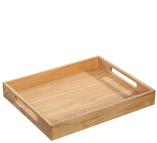 Zassenhaus Serviertablett 051094 Lemn Natural 44x36x6 cm cu Manere Nu rata