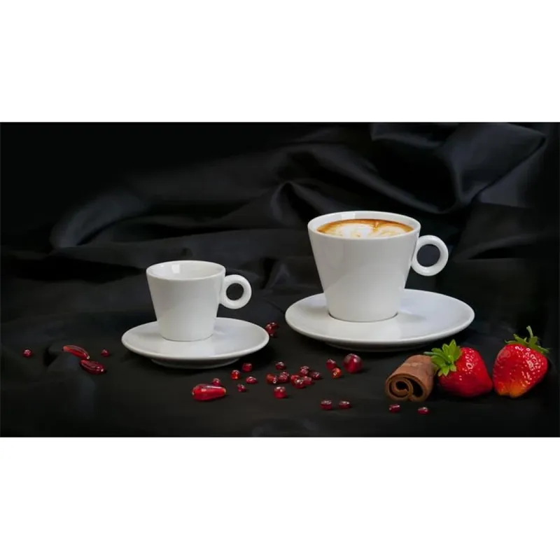 LAVAZZA COFFEE TIME 1210TOG003 Mokkáscsésze+alj 7cl 6db-os set alb Preț promoțional