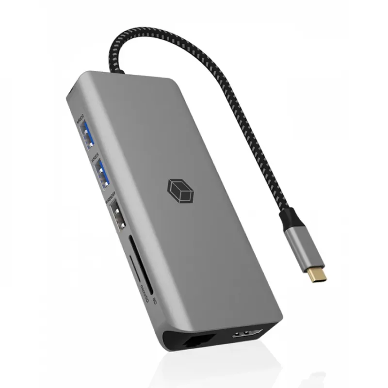 ICY BOX IB-DK4061-CPD 12-in-1 USB Type-C Dock Retur gratuit
