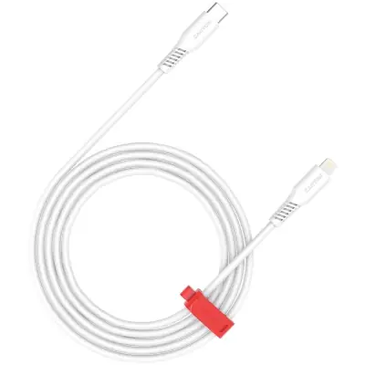 Livrare expres CANYON USB 2.0 Type C Lightning Încărcător/date Alb 1.2m CNS-CLN30SC12W