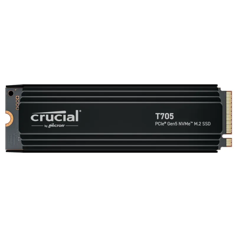 CRUCIAL 4TB T705 with heatsink M.2 PCIe M.2 2280 CT4000T705SSD5 Calitate înaltă