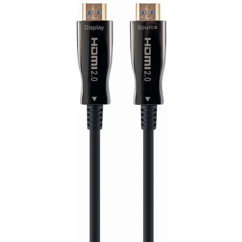 Disponibil imediat GEMBIRD HDMI 2.0 Conector Negru 30m CCBP-HDMI-AOC-30M-02