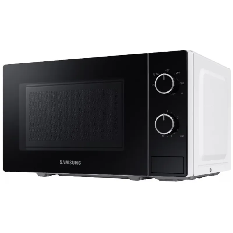 Doar azi SAMSUNG MS20A3010AH/EO cu microunde cuptor acoperit cu sticla uşă 700 W / 1050 W 20 l argint / negru