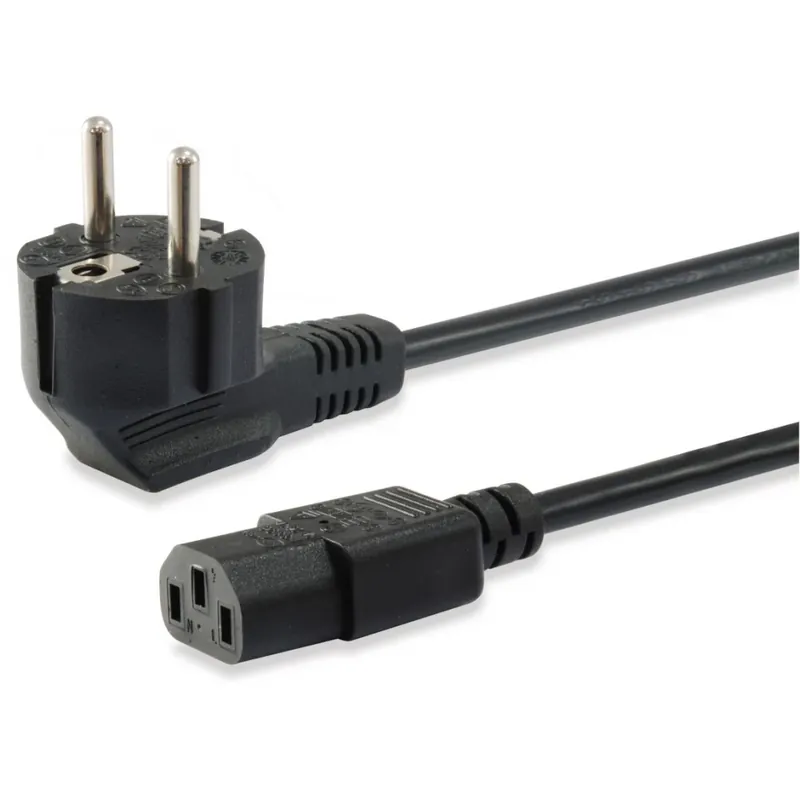 EQUIP 230V IEC Nutriție Negru 3m 112121 Transport gratuit