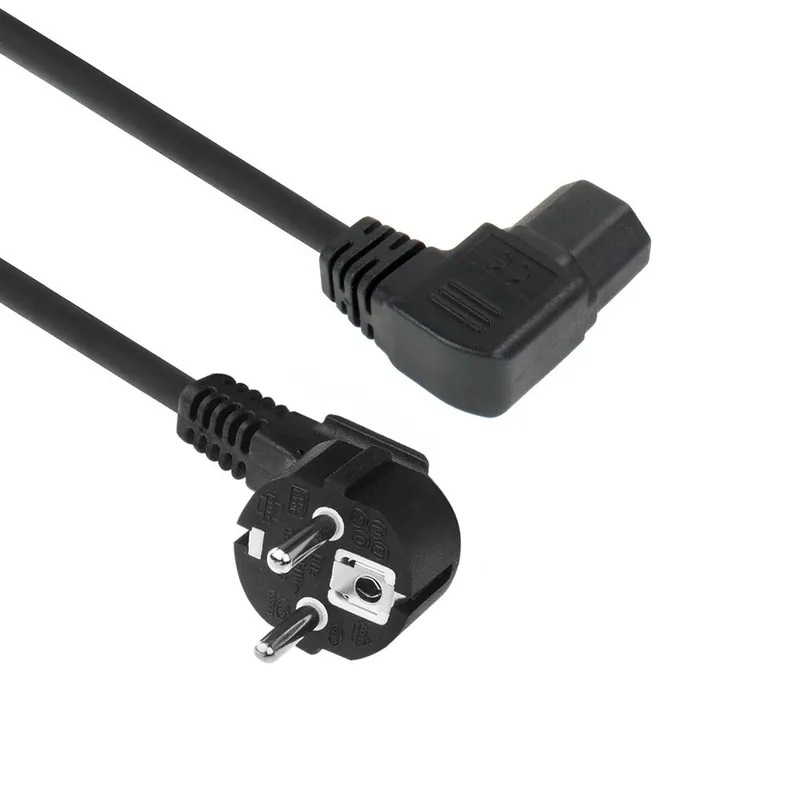 Plată sigură ACT CONNECTIVITY 230V IEC Nutriție Negru 1.5m AK5347