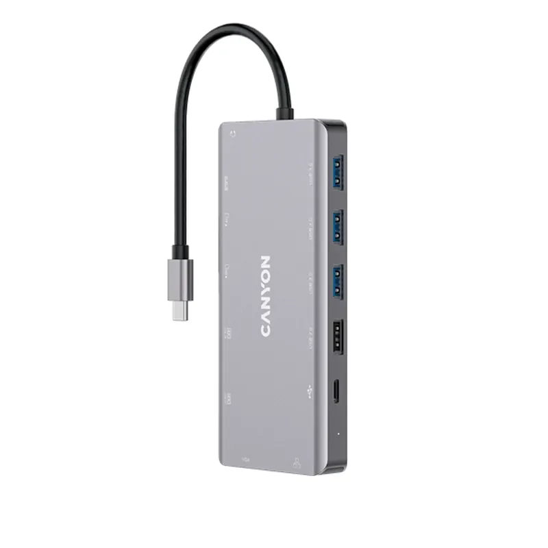 CANYON 13 Port USB-C Hub DS-12 Premium