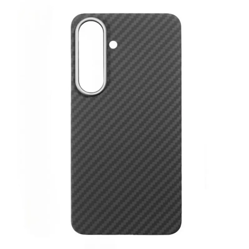 CELLECT Aramid magnetic carbon cu modele toc Samsung Galaxy S25 negru Discount