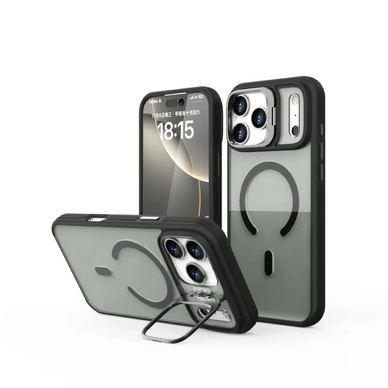 CELLECT magnetic toc cameră cu outrigger iPhone 17 Pro negru Cel mai vândut