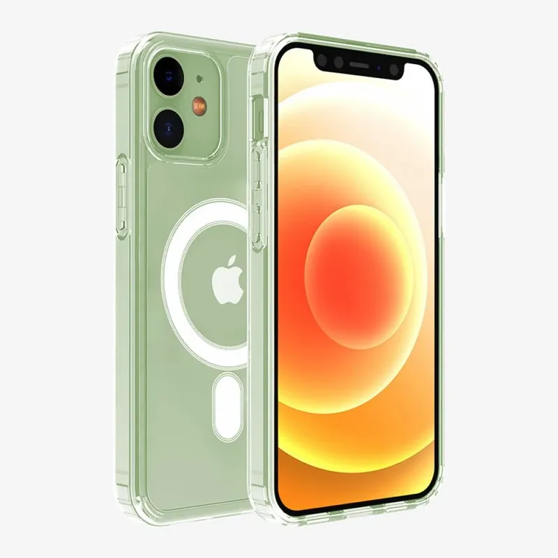 CELLECT magnetic silicon toc iPhone 15 Pro transparent Ofertă