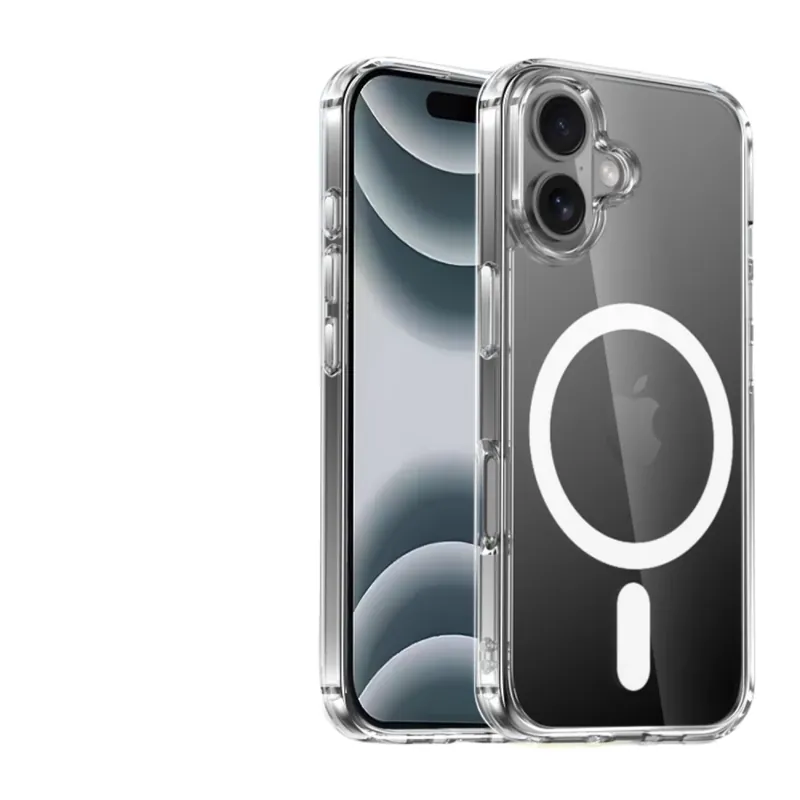 Reduceri CELLECT magnetic silicon toc iPhone 16 Plus transparent