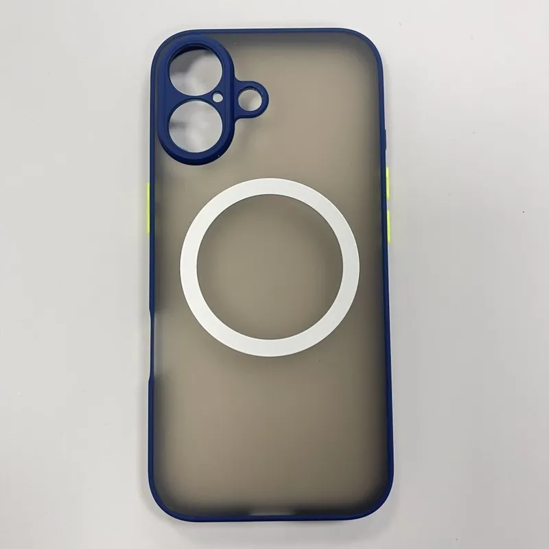 CELLECT magnetic plastic toc iPhone 17 albastru-verde Mai ieftin