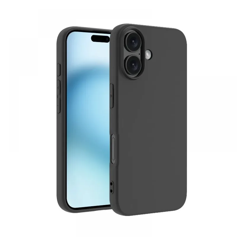 CELLECT Premiu silicon toc iPhone 17 negru Cumpără online