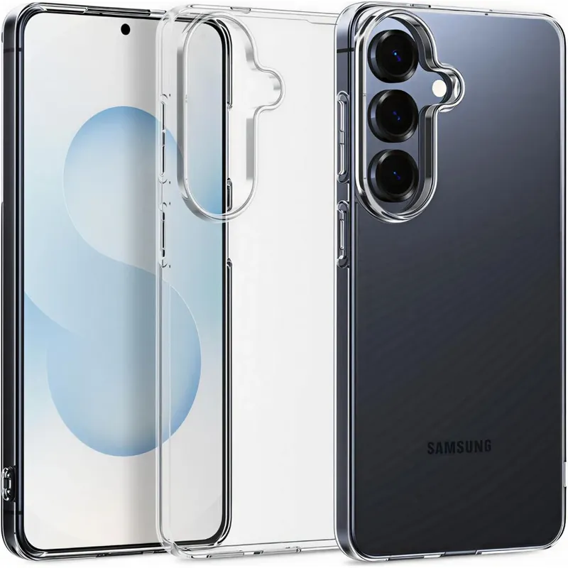 Calitate înaltă CELLECT subțire silicon spate Samsung Galaxy S26 transparent