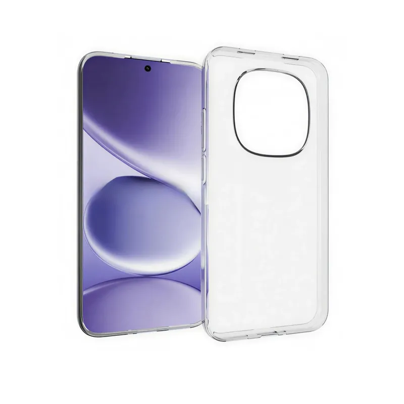 Preferatul clienților CELLECT subțire silicon spate Xiaomi Redmi Note 15 Pro 5G transparent