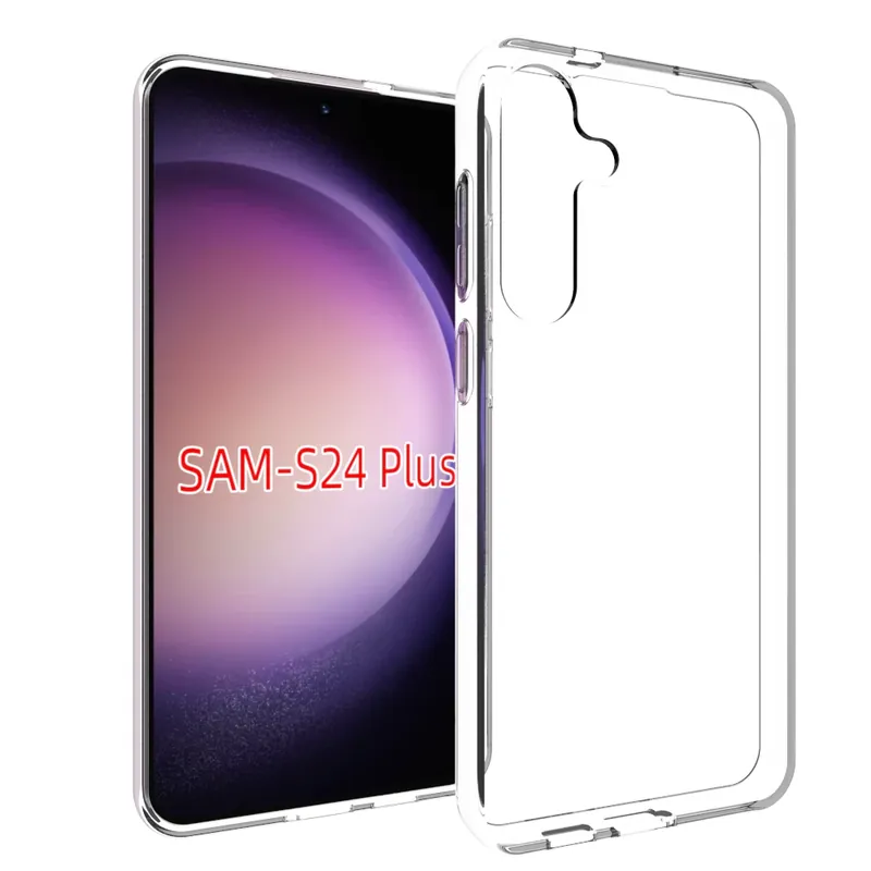 Ofertă limitată CELLECT subțire silicon spate Samsung Galaxy S24 Plus transparent