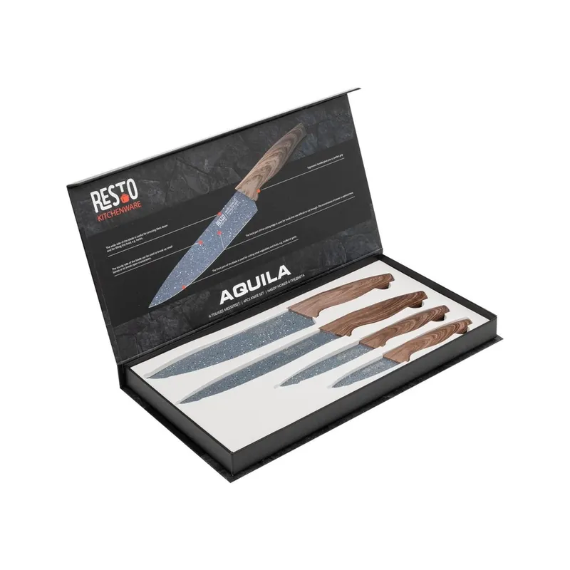 RESTO-KITCHENWARE 95503 Aquila set cuțite 4buc Lichidare de stoc