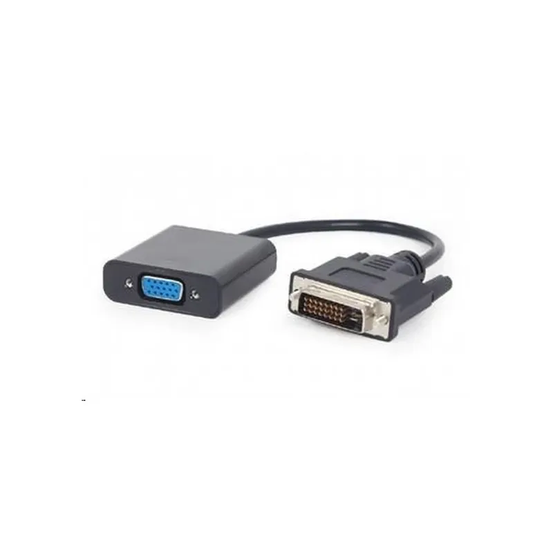 GEMBIRD VGA/D-Sub DVI-D Convertor Negru 20cm A-DVID-VGAF-01 Premium