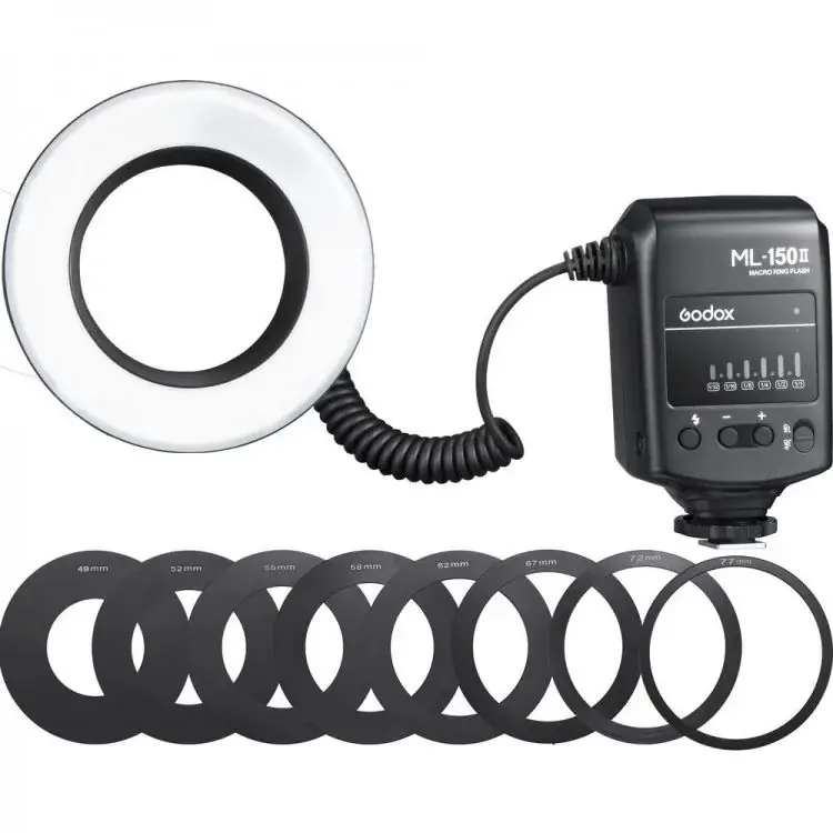 GODOX ML-150II Macro körvaku Doar azi