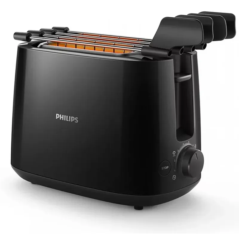 PHILIPS HD2583/90 Daily Collection prăjitor de pâine 600 W negru Disponibil imediat