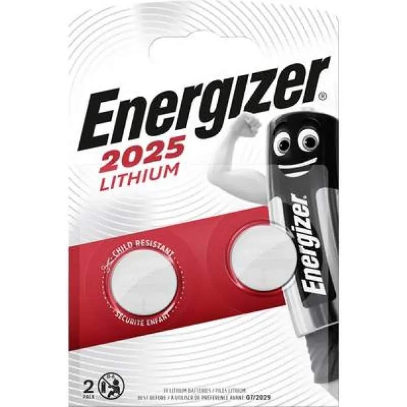 Lichidare de stoc ENERGIZER CR2025 baterie buton (CR) 2buc