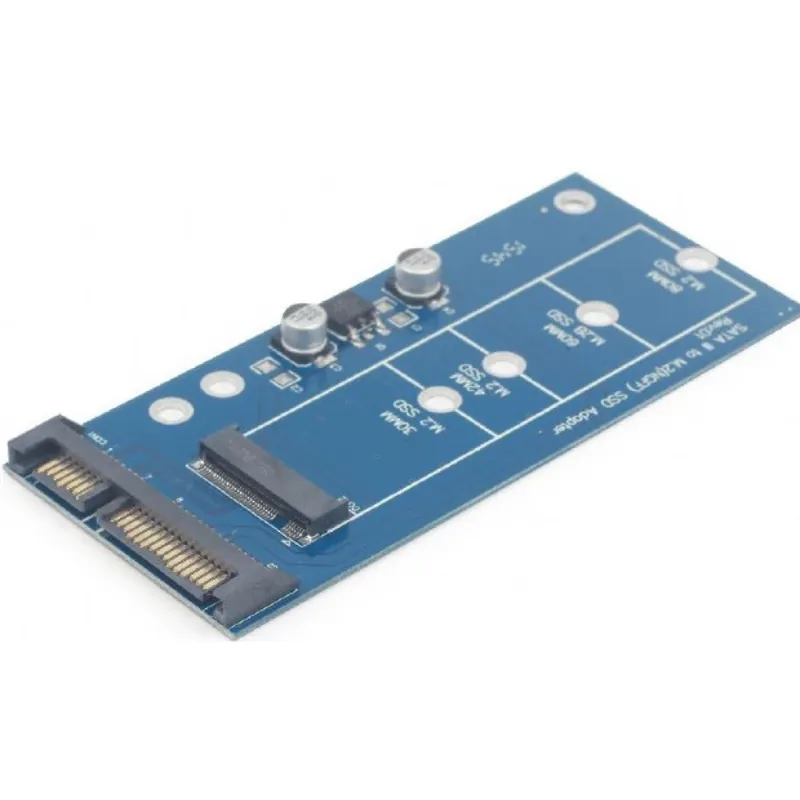GEMBIRD M.2 (NGFF) to SATA 1.8" SSD adapter card Reduceri